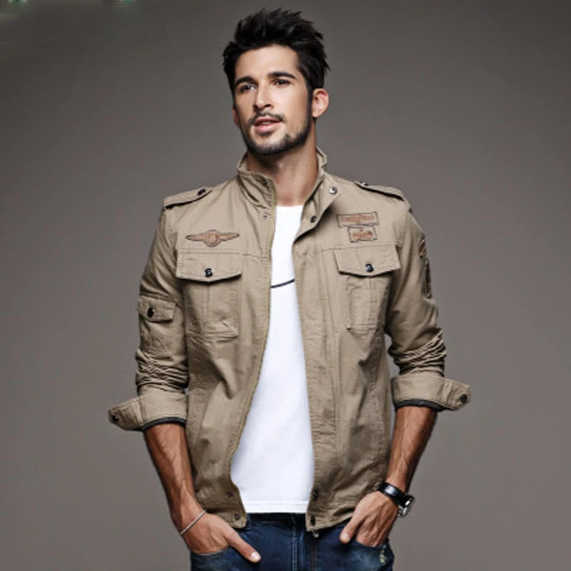 Jason - Casual Air force Jacket