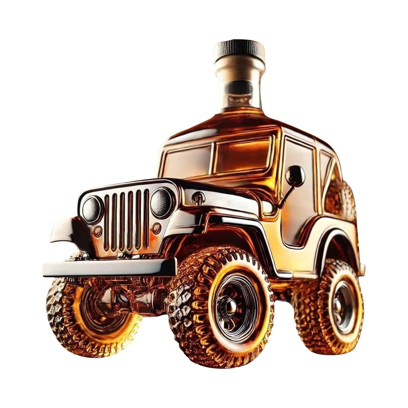 Classic Car Whiskey Bottle