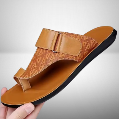 Callen Luxe | Bare Leather Sandals