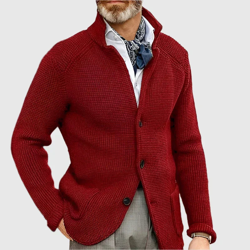 Garrett - Men's Military Retro Style Cardigan