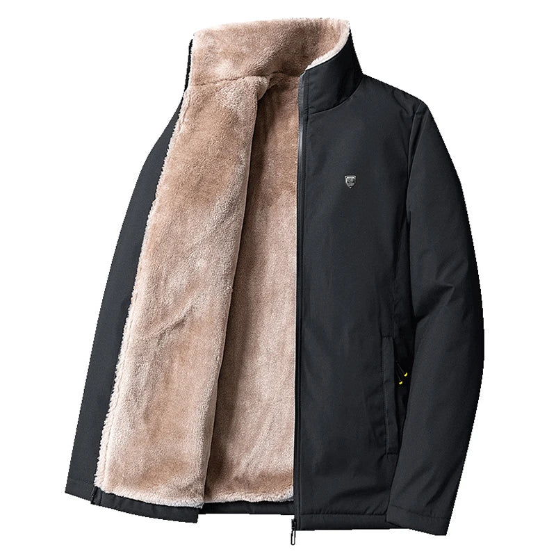 Matthew - Windproof Warm Thick Fleece Jacket
