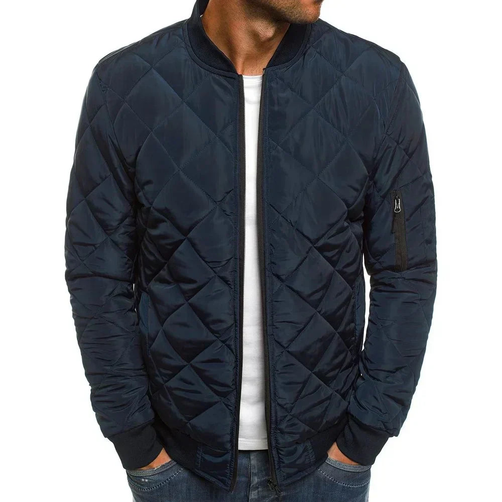 Daniel - Stylish Quilted Bomber Jacket