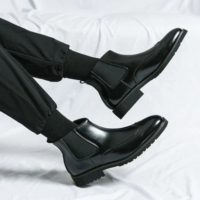 Adriel - Genuine Leather Chelsea Boots