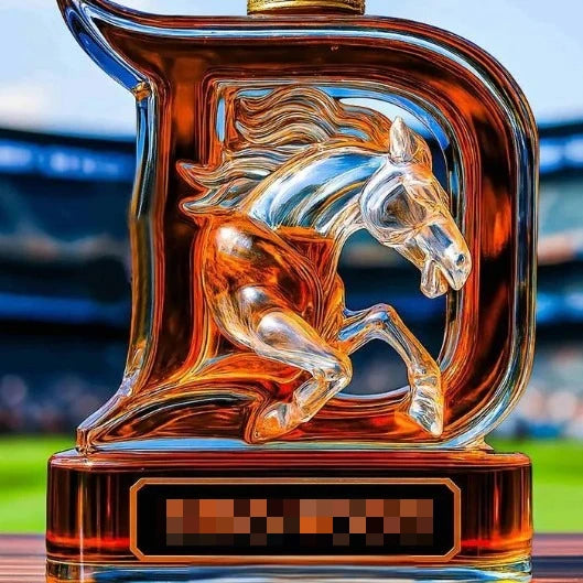 Horse Whiskey Bottle