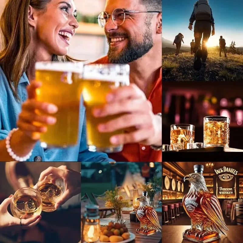 Whiskey Eagle Bottle