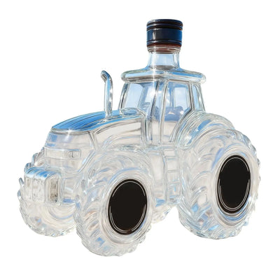Tractor Shape Whiskey Bottle