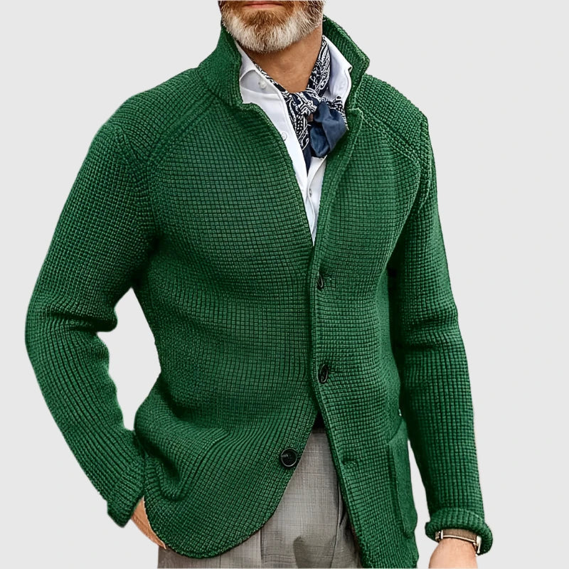 Garrett - Men's Military Retro Style Cardigan