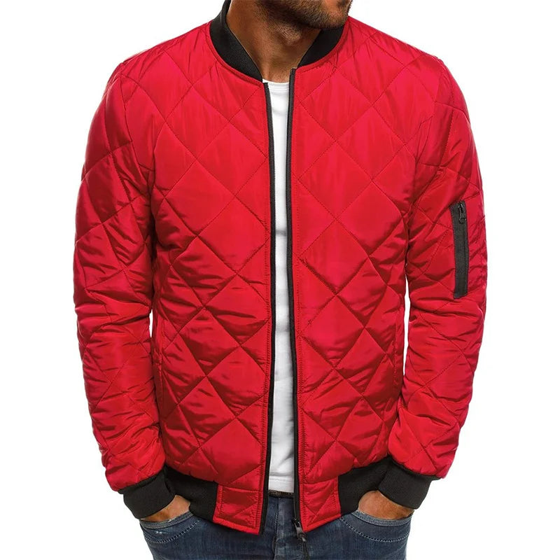 Daniel - Stylish Quilted Bomber Jacket