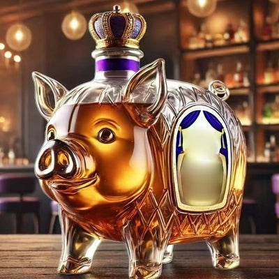 Unique Animal Whiskey Bottle