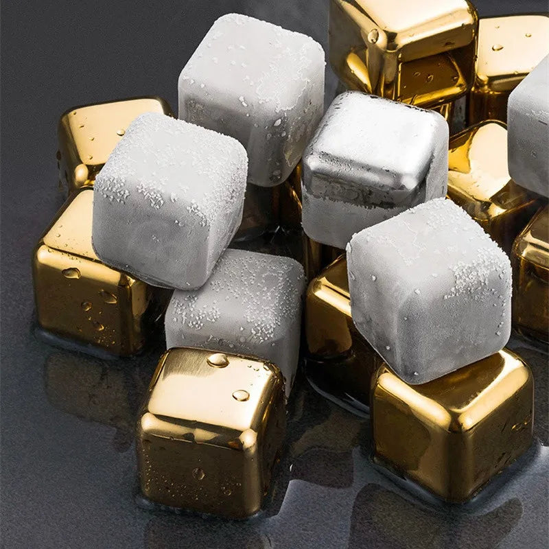 Reusable Stainless Steel Ice Cubes
