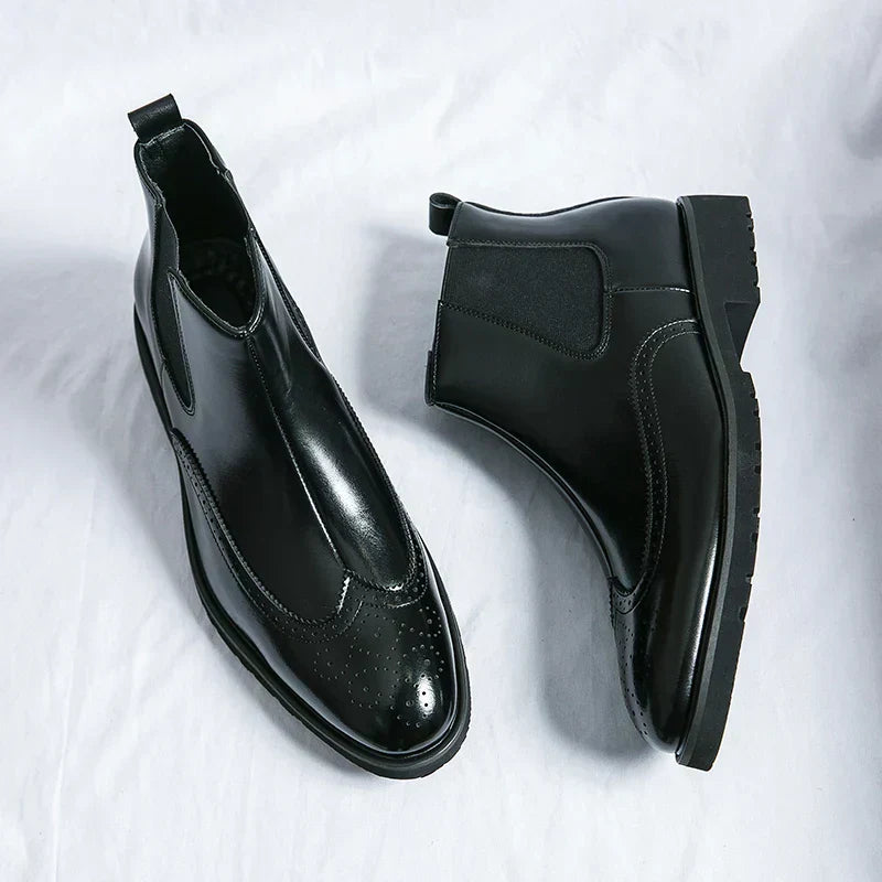Adriel - Genuine Leather Chelsea Boots