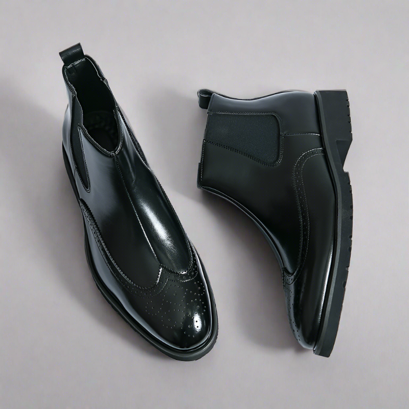 Adriel - Genuine Leather Chelsea Boots