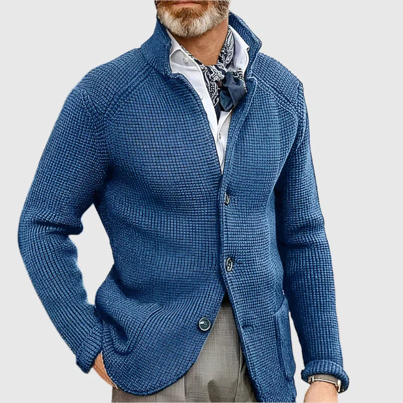 Garrett - Men's Military Retro Style Cardigan