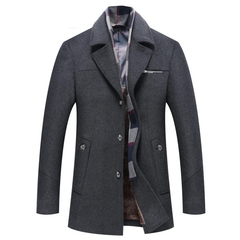 George - Casual Cashmere Trench Coat