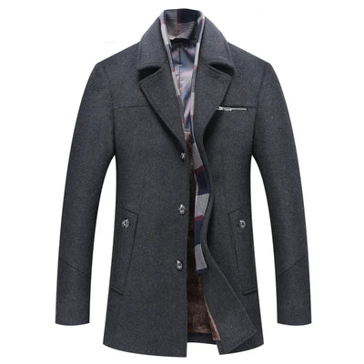 George - Casual Cashmere Trench Coat