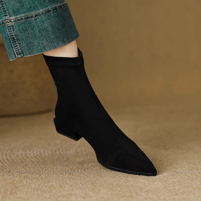 Vilma - Vintage Suede Ankle Boots