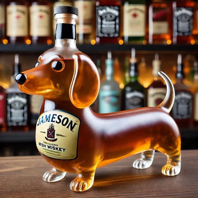 Dachshund-shaped Whisky Bottle