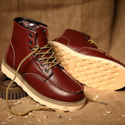 Dustin - Winter Leather Boots