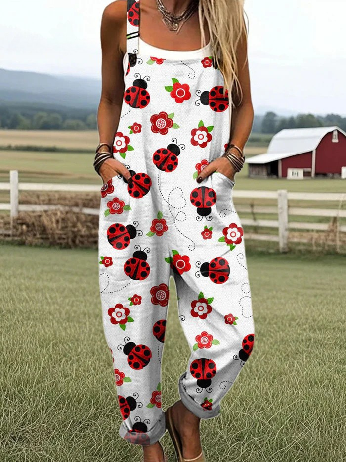 Violet – Ladybug Lane Jumpsuit
