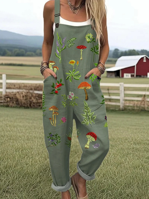 Phoebe – Nature-Inspired Embroidery Jumpsuit