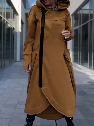 EVELISSE LONG ZIP HOODIE