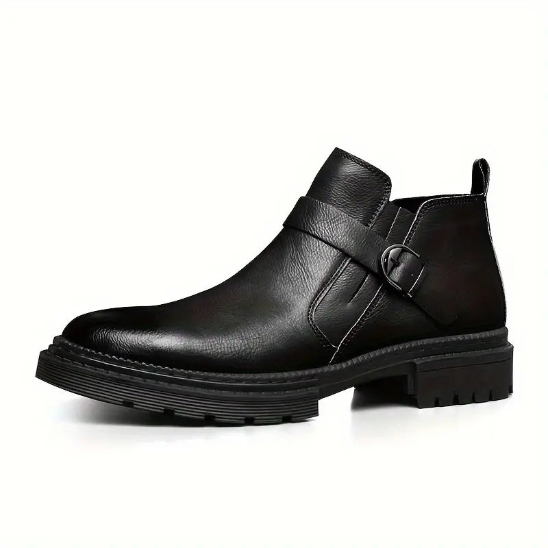 Liam - Leather Ranger Boots for Men