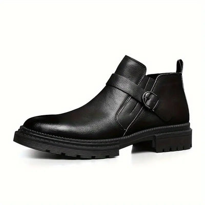 Liam - Leather Ranger Boots for Men
