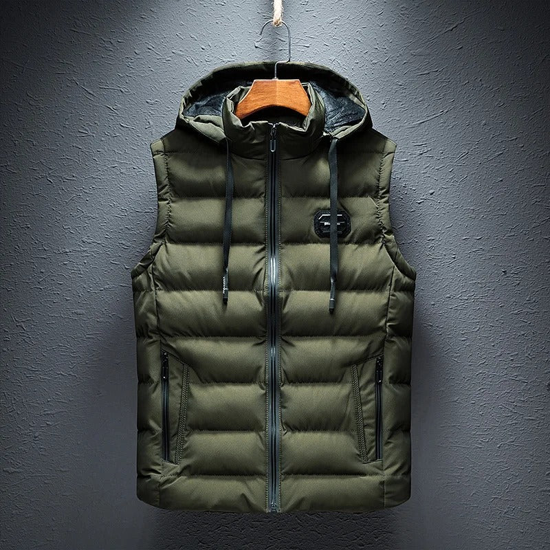 Renzo - Sleek Hooded Vest