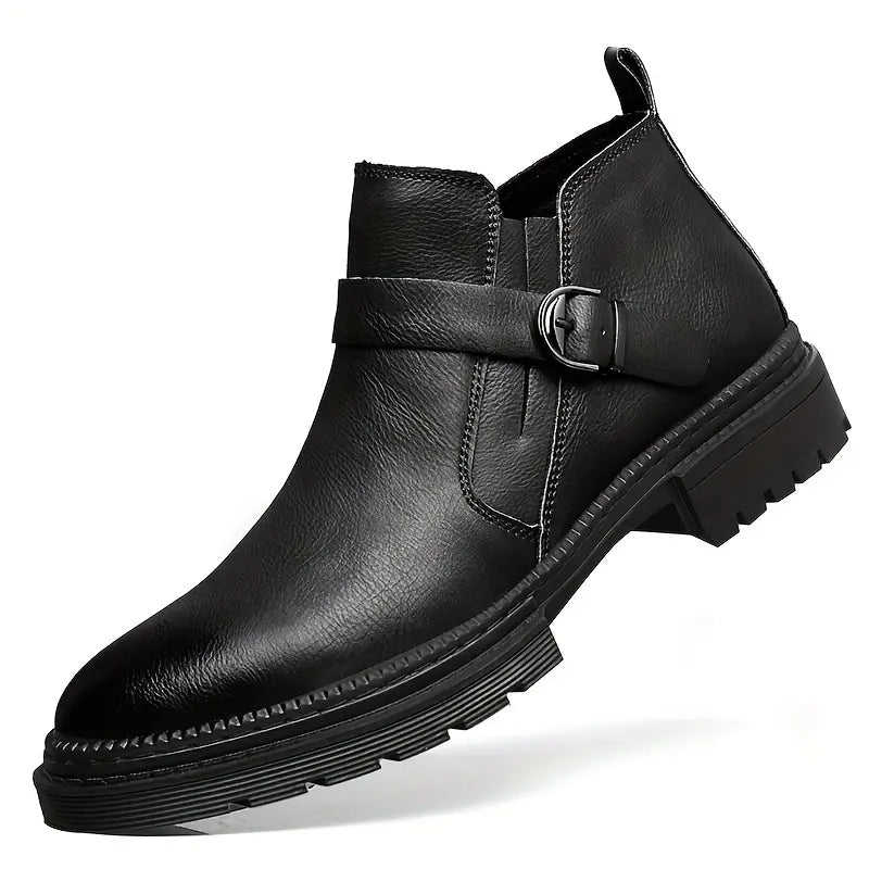 Liam - Leather Ranger Boots for Men