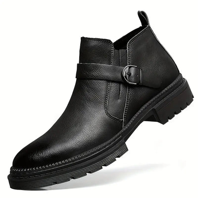 Liam - Leather Ranger Boots for Men