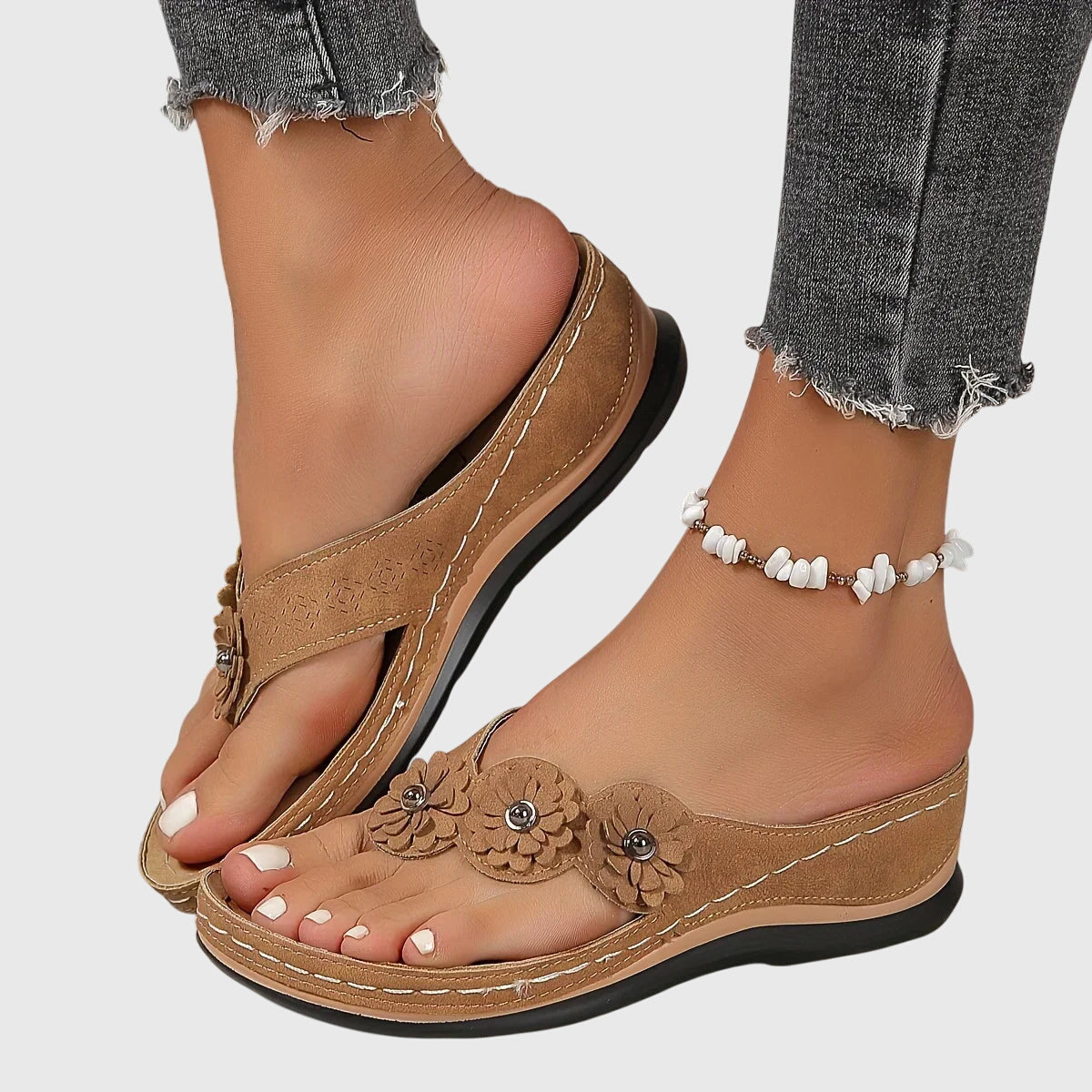 Julia - Stylish Orthopedic Flip Flops