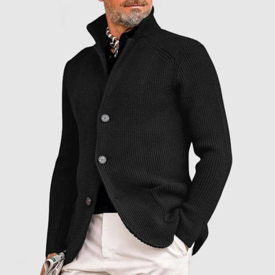 Garrett - Men's Military Retro Style Cardigan
