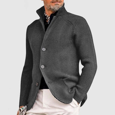 Garrett - Men's Military Retro Style Cardigan