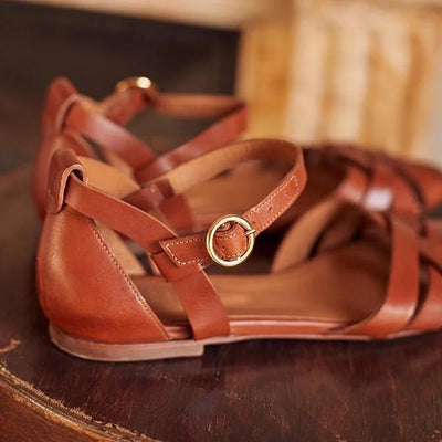 Alma - Strappy Flat Sandals