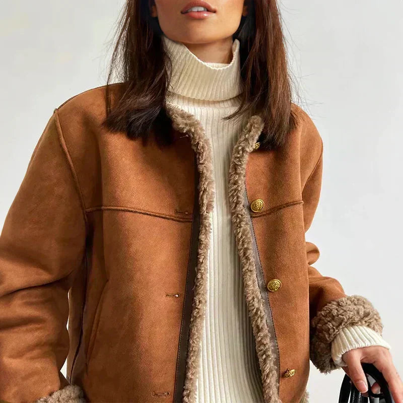 Brittany - Genuine Sheepskin Jacket