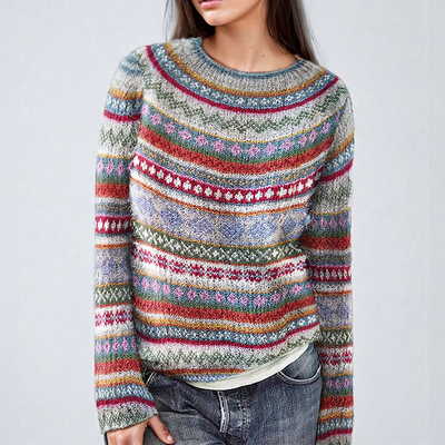 Anna - Classic Fair Isle Sweater