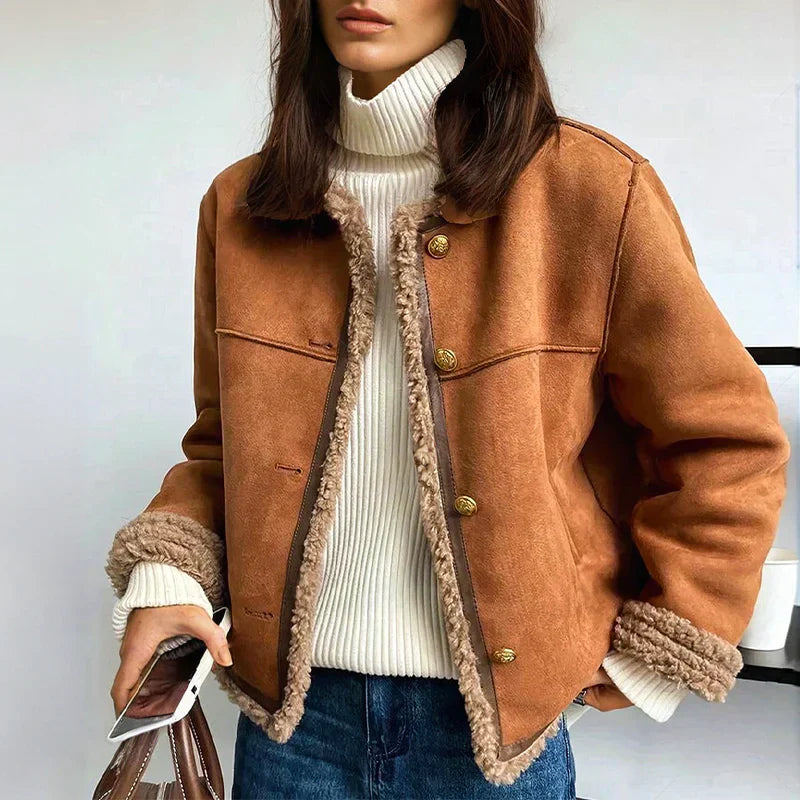 Brittany - Genuine Sheepskin Jacket