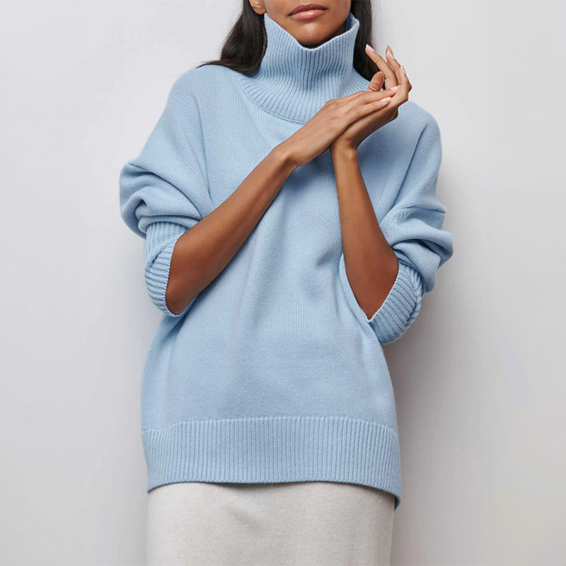 Amelia - Elegant knit turtleneck sweater