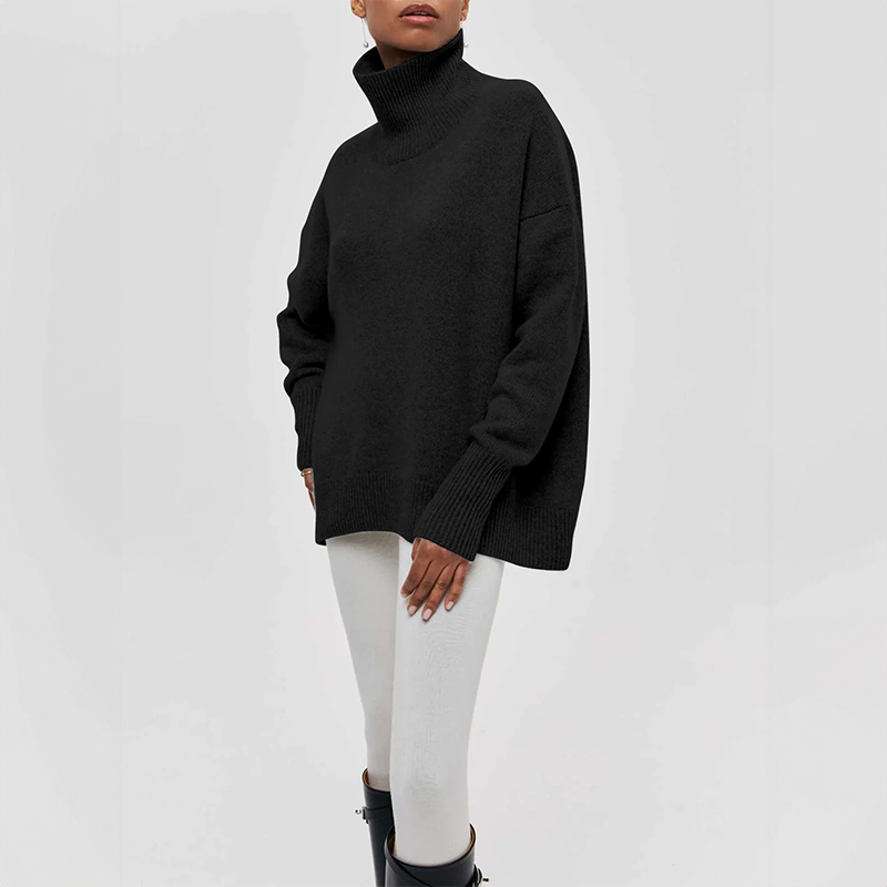 Amelia - Elegant knit turtleneck sweater