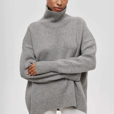 Amelia - Elegant knit turtleneck sweater