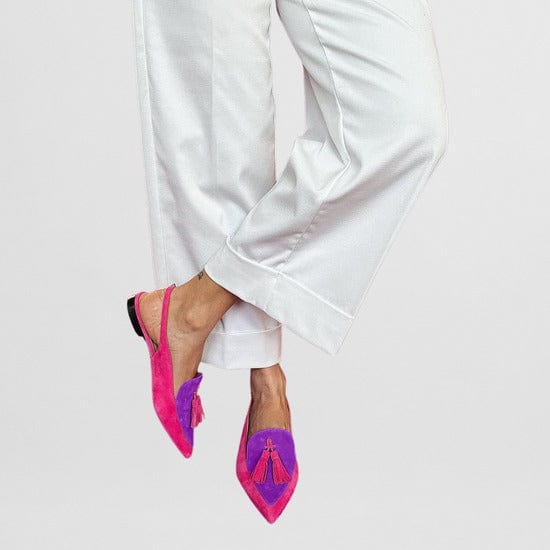 Frendessa - Fringe Ballet Flats