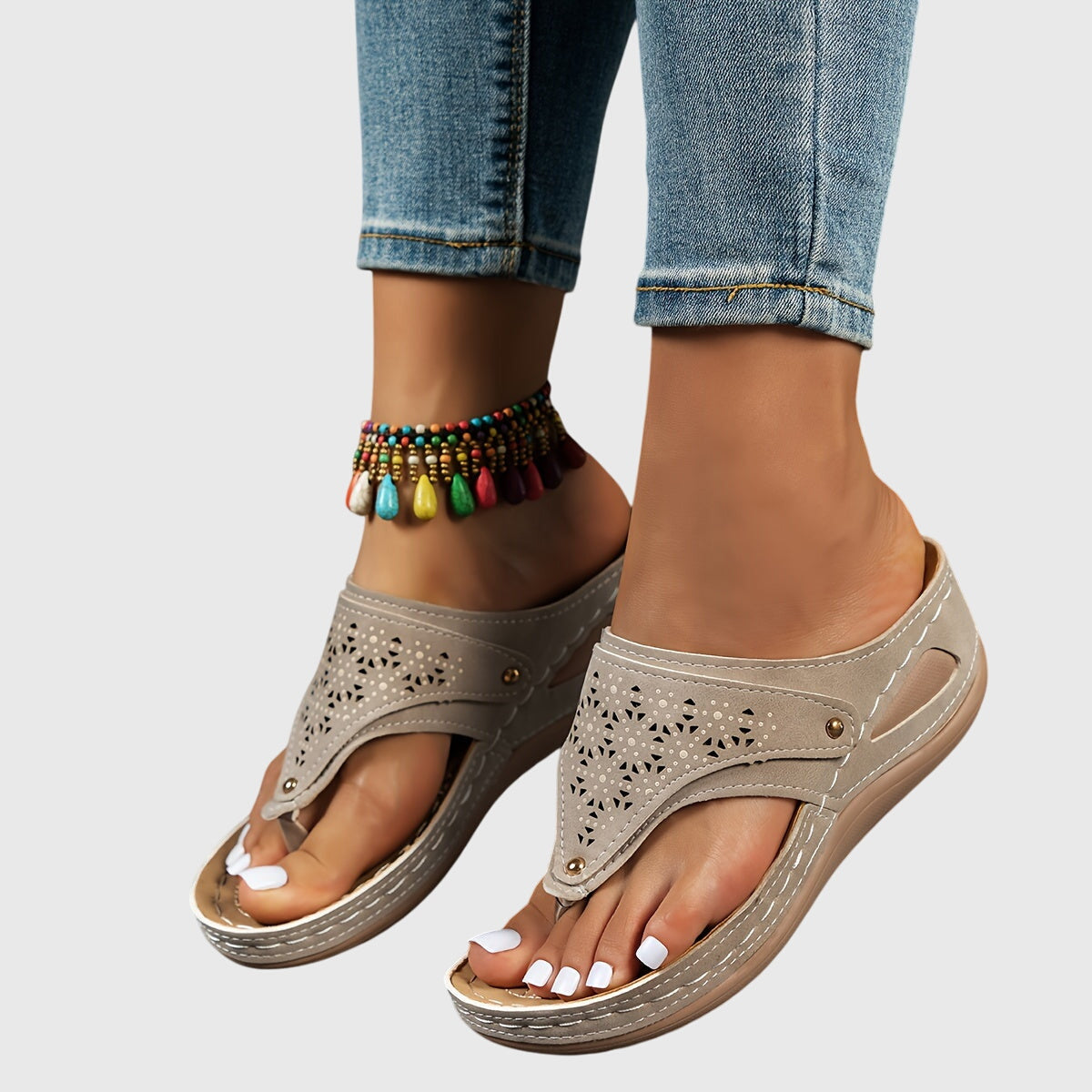 Jasmine - Orthopedic Flip-Flop Sandals