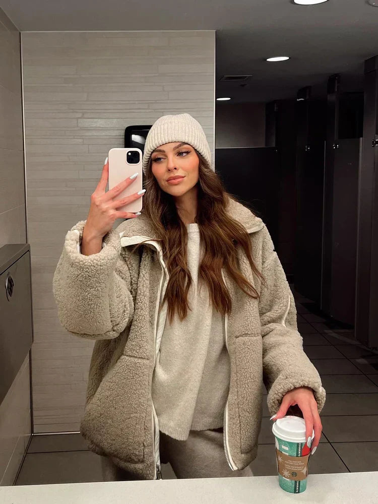 Anastasia - Soft Plush Winter Jacket