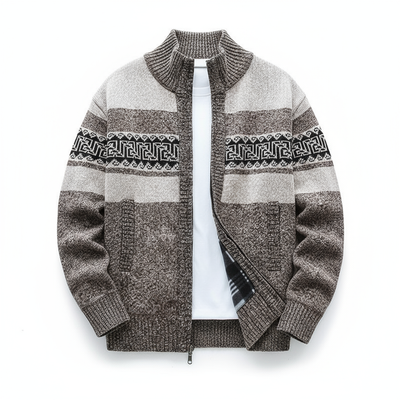 Matthew - Zip-Up Vintage Cardigan