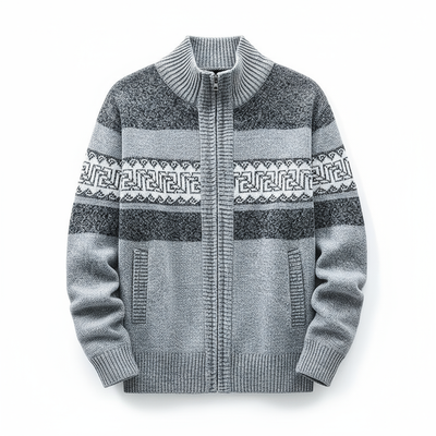 Matthew - Zip-Up Vintage Cardigan