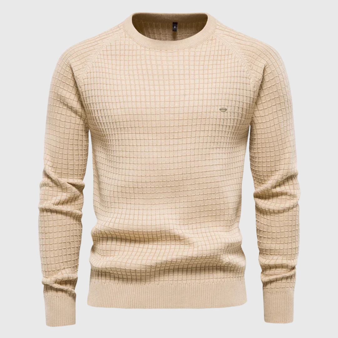 Jules™ | Men's Sweater with Plaid Pattern