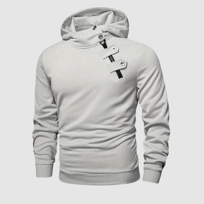 Nolan - Buttoned Hoodie