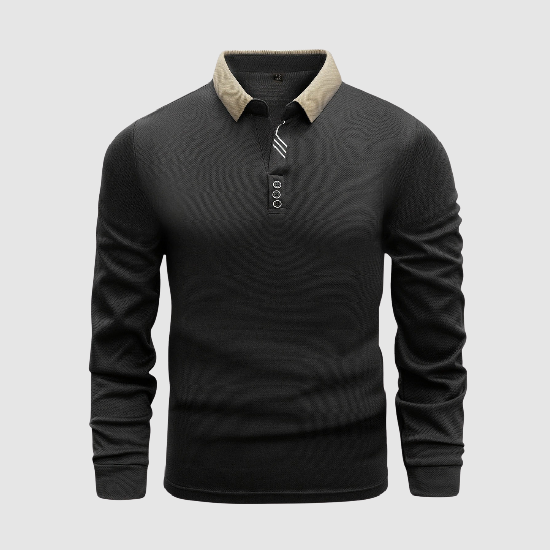 Colton - Long Sleeve Polo