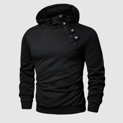 Nolan - Buttoned Hoodie