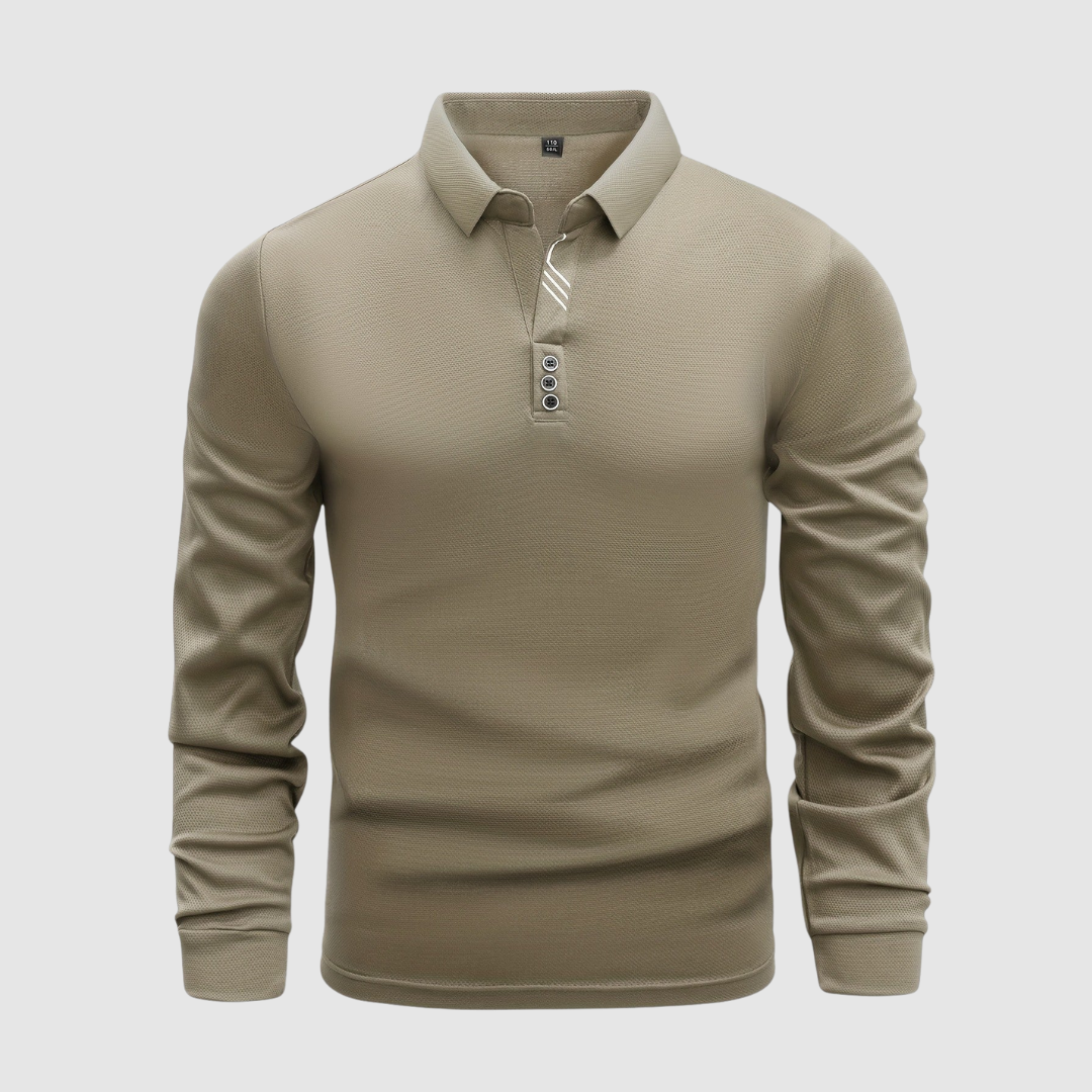 Colton - Long Sleeve Polo